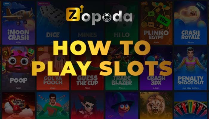 how to play slots